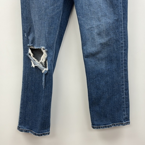 Abercrombie & Fitch The Ankle Straight Ultra High Rise Jeans '90s Denim 25 - Picture 4 of 8